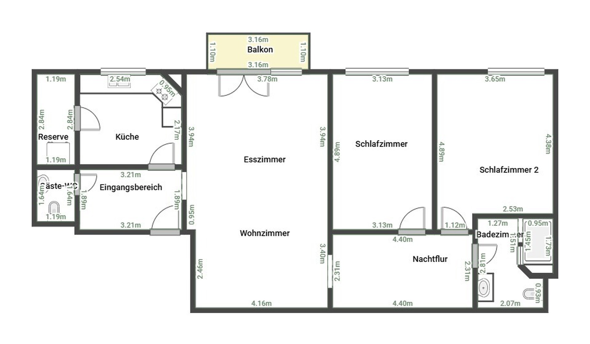 Appartement — Oberkorn · 100 m² - photo 21